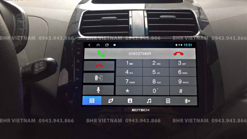 Màn hình DVD Android xe Chevrolet Spark 2011 - 2017 | Gotech GT6 New